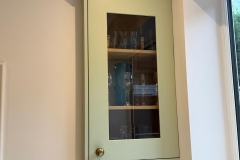 Glass display cabinet