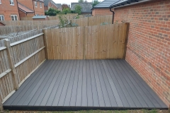Garden decking project 
