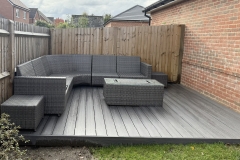 Garden decking project 