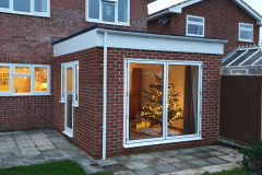 Exterior of extension