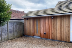 Garage conversion front elevation