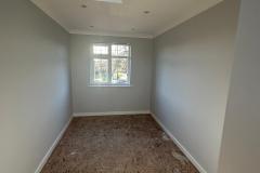 Room with sky light and window