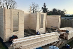 Timber built studio and workshop