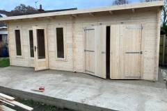 Timber built studio and workshop