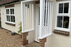 Timber porch refurbishment